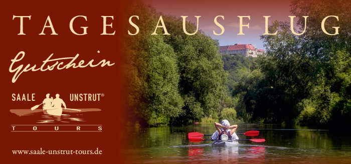 SAALE UNSTRUT TOURS - Gutscheine für Kanu ...